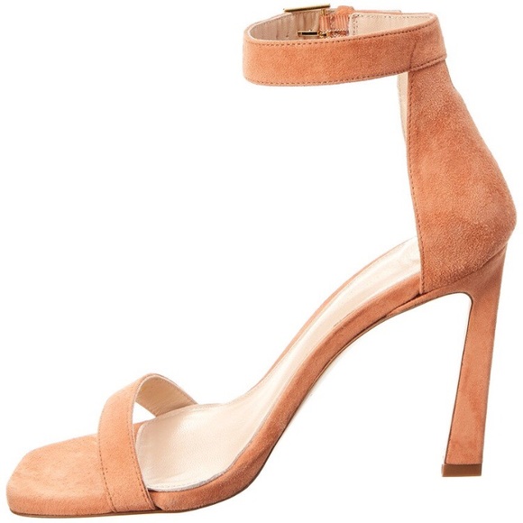 ❗️SOLD❗️Stuart Weitzman 100 Nudist Suede Sandal - Picture 3 of 6